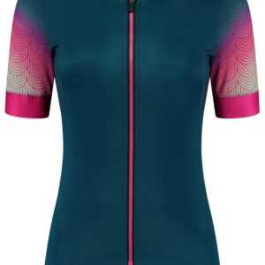 Cyklistický dres Rogelli Waves modro/růžový ROG351515