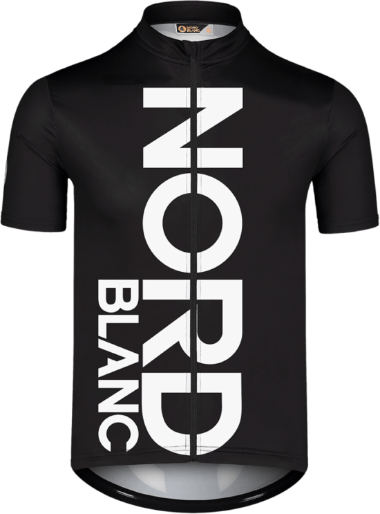 Pánský cyklodres Nordblanc Logo černý NBSMF7433_CRN