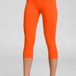 Nessi Sportswear 3/4 Multisportovní Prodyšné Legíny Ultra ULT-30 Orange Velikost: S/M