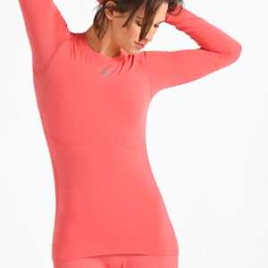 Nessi Sportswear Prodyšné Tričko Ultra s dlouhým rukávem BLD-29 Coral Pink Velikost: XS/S