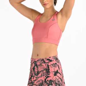 Nessi Sportswear Sportovní Top Podprsenka TS5-29 Coral Pink Velikost: XS