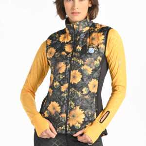 Nessi Sportswear Dámská Prošívaná Vesta VQW-17S9 Sunflowers Velikost: S