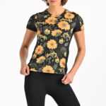 Nessi Sportswear Sportovní Tričko Basic RTS-17S9 Sunflowers Velikost: XS