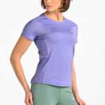 Nessi Sportswear Sportovní Tričko Basic RTS-69 Berry Velikost: XS