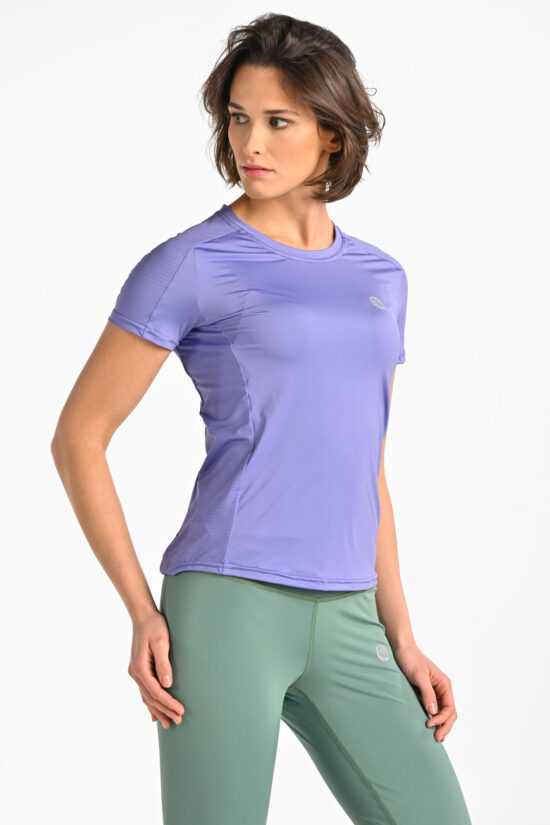 Nessi Sportswear Sportovní Tričko Basic RTS-69 Berry Velikost: XS