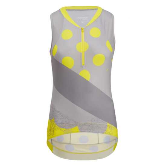 Dámský cyklistický dres Silvini Escolca WD2034 cloud/yellow