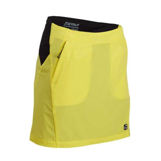 Dámská cyklistická sukně Silvini Invio WS1624 yellow/black